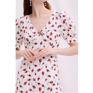 Petite Studio Virginia White Floral Mini Dress